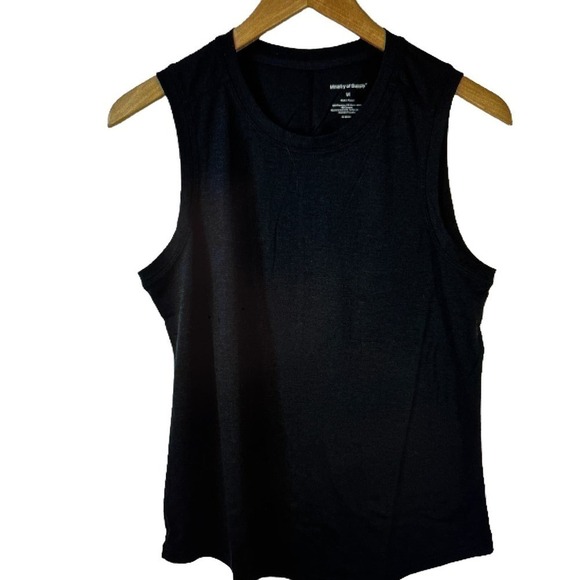 Tank Top Black Composite Merino Ministry of Supply Activewear Size Medium NWT - Picture 1 of 8